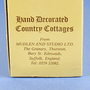 Image of Mudlen End Studio Country Cottage Set (End Panel)